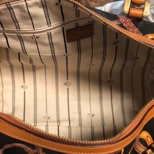 Ralph Lauren Caldwell Belting Barrel Satchel